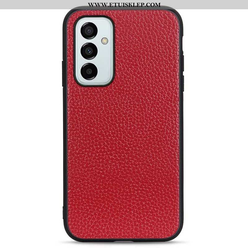 Etui do Samsung Galaxy M23 5G Prawdziwa Skóra Litchi